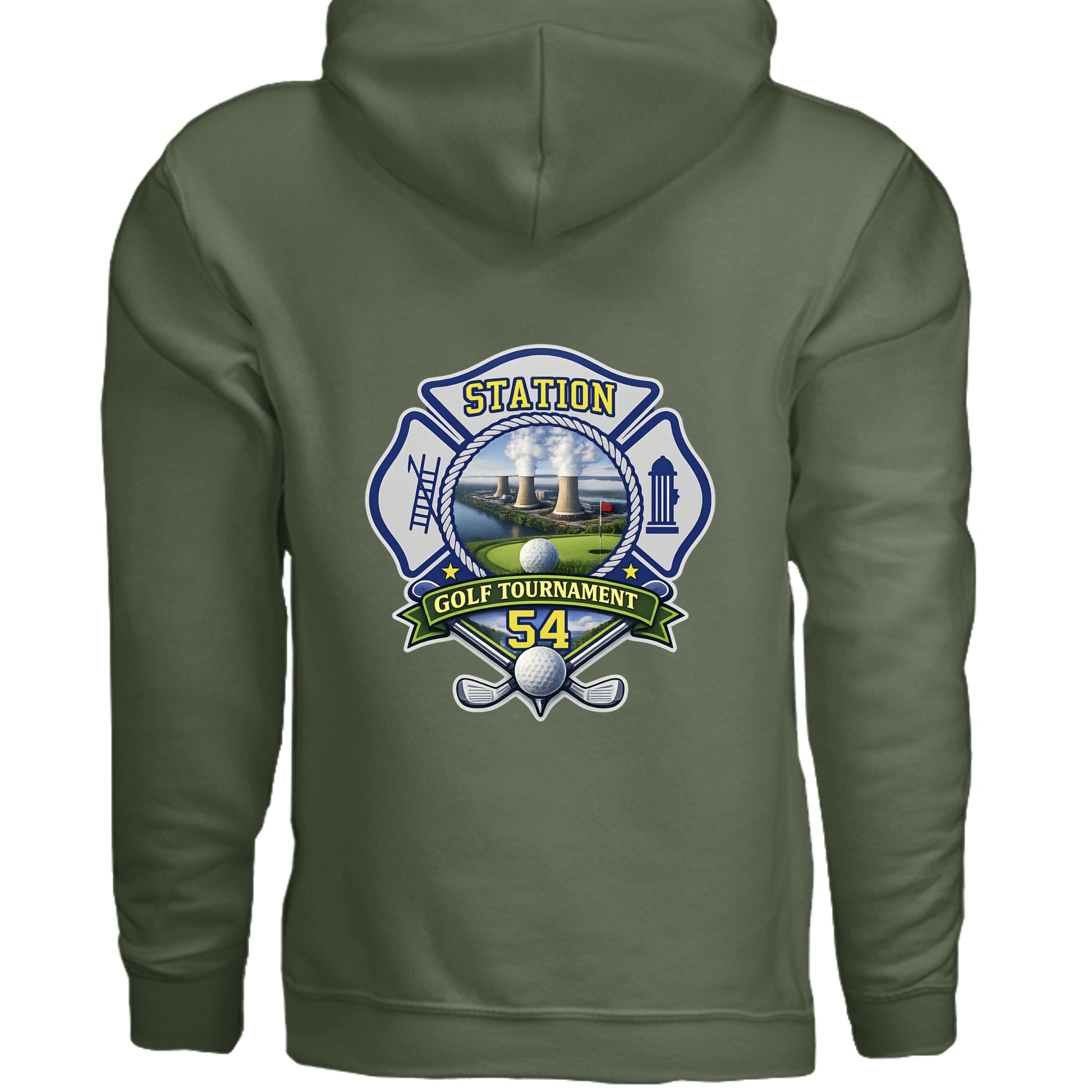 MILITARY GREEN - G185 - BACK