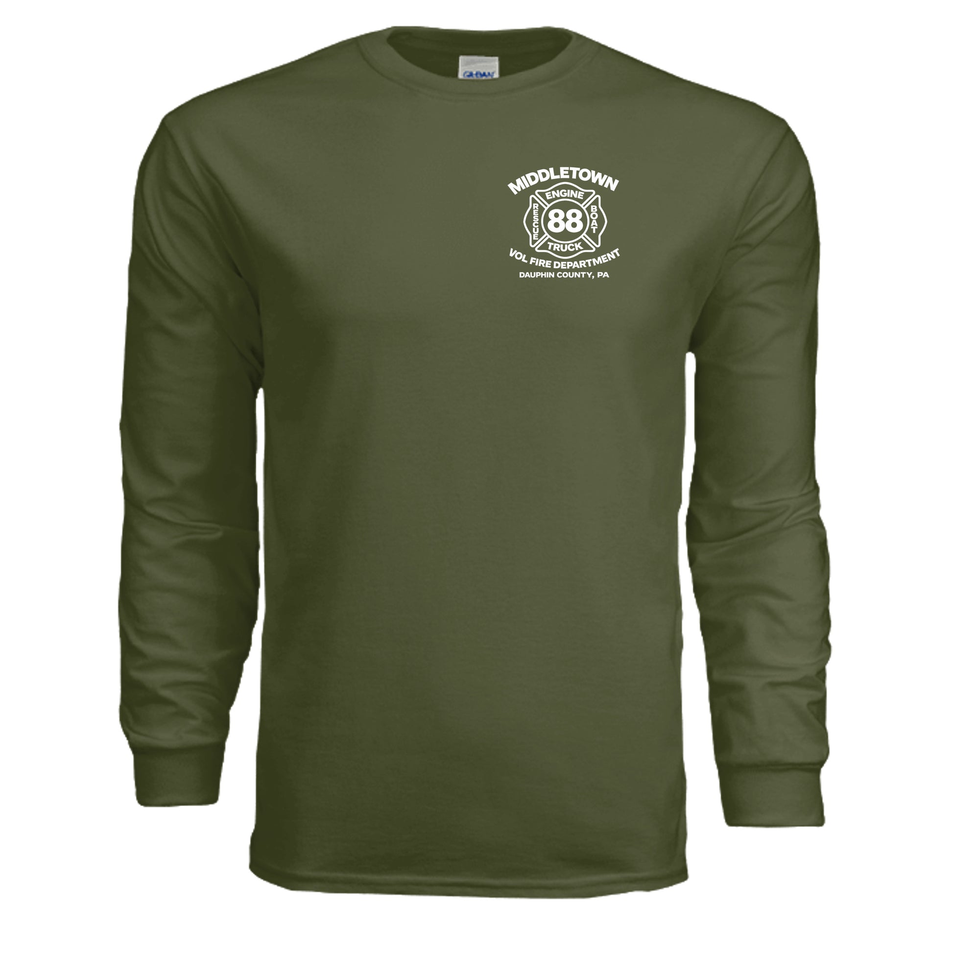 MILITARY GREEN - G240 - FRONT