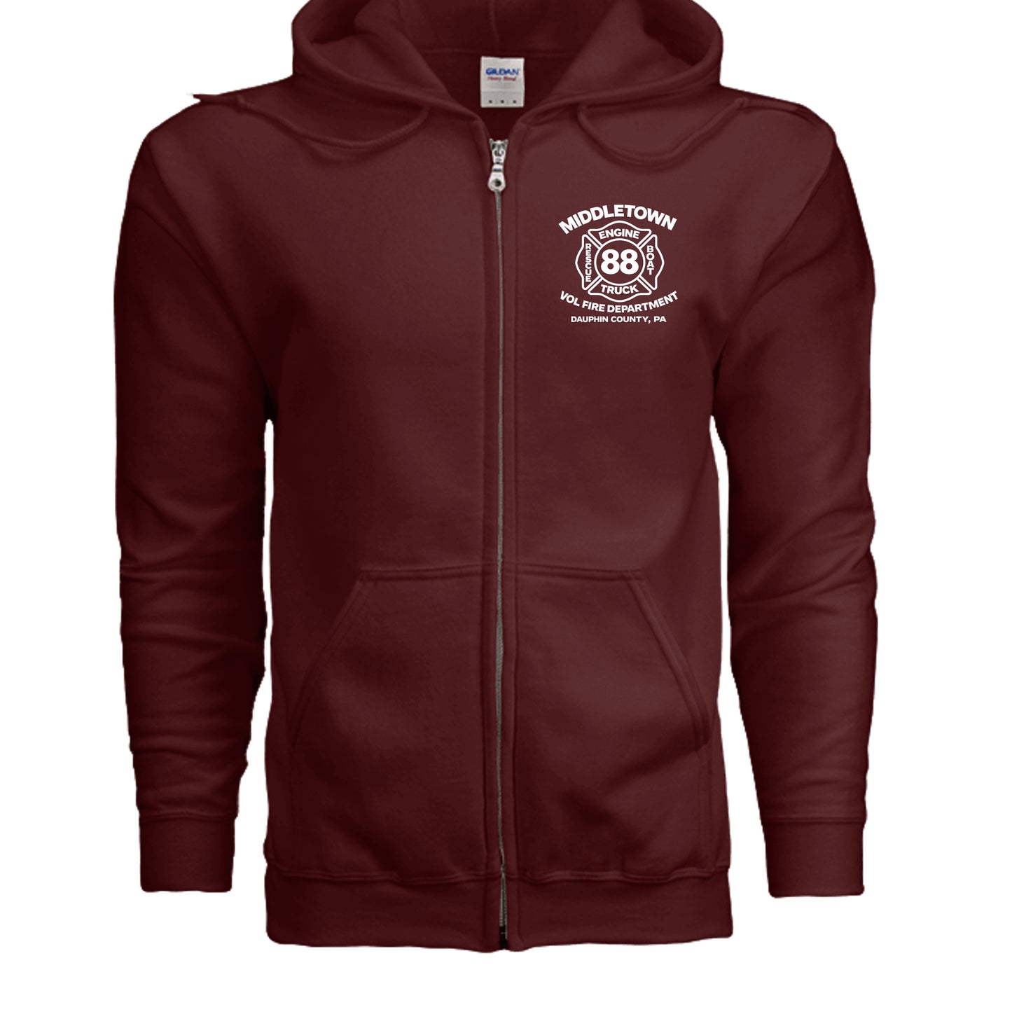 MAROON - G186 - FRONT