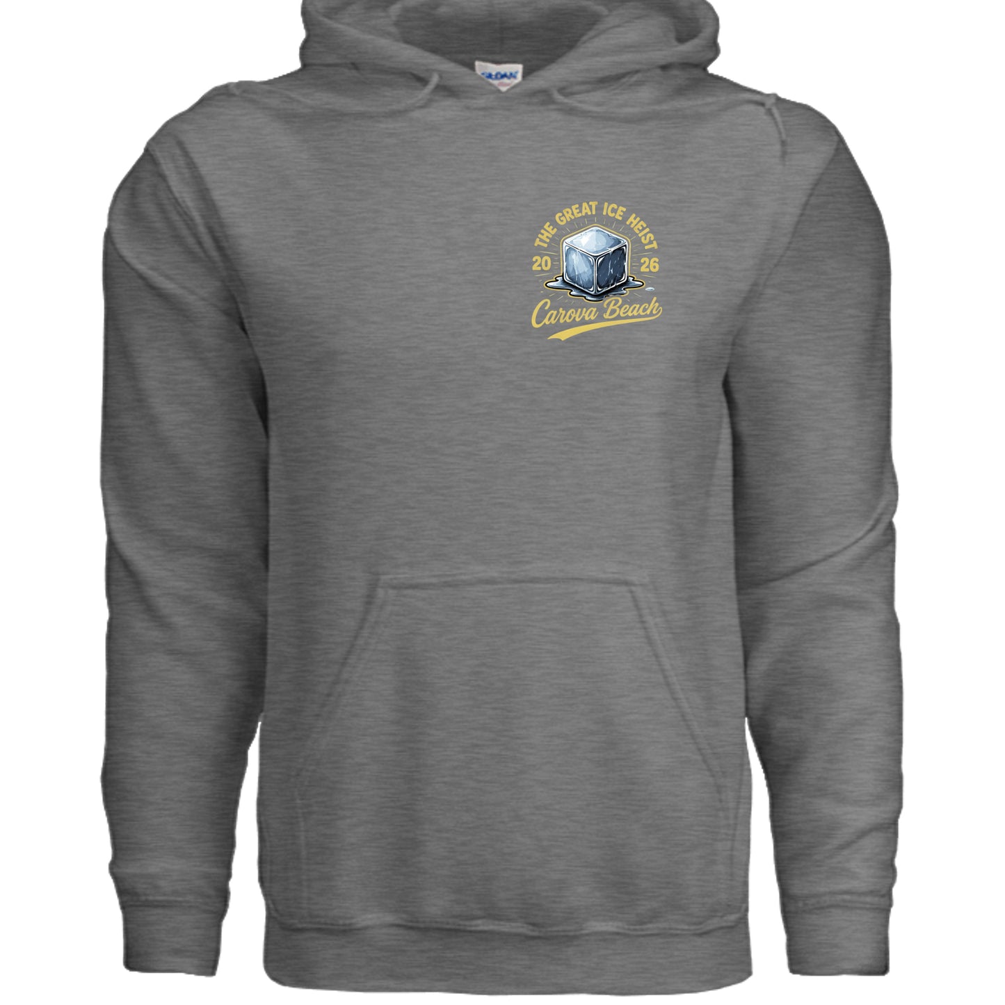 GRAPHITE HEATHER - G185 - FRONT